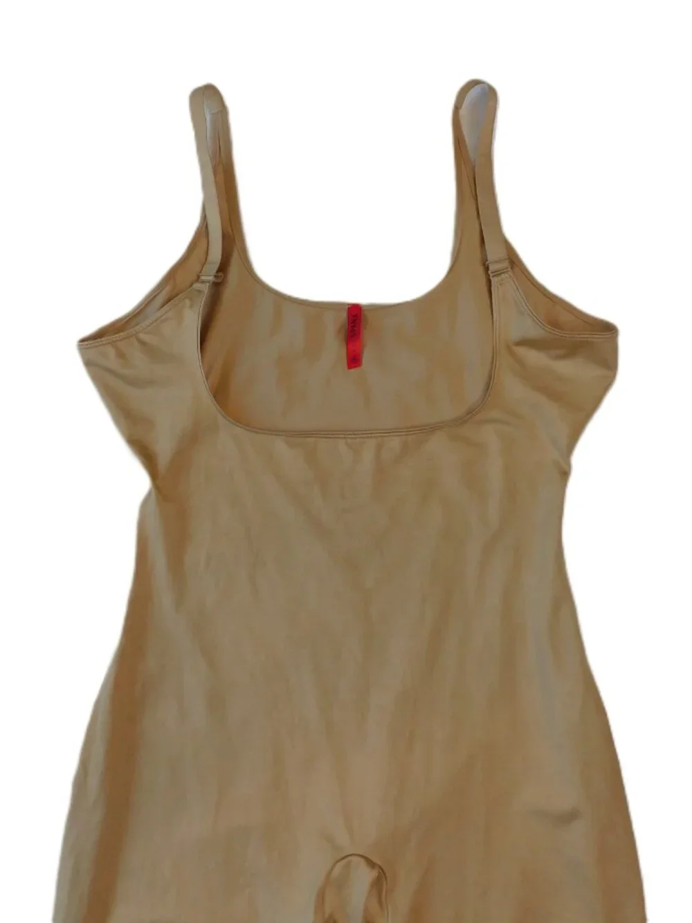 SPANX SpanxShape Invisible Mid Thigh Bodysuit | Tan | EUC | XL